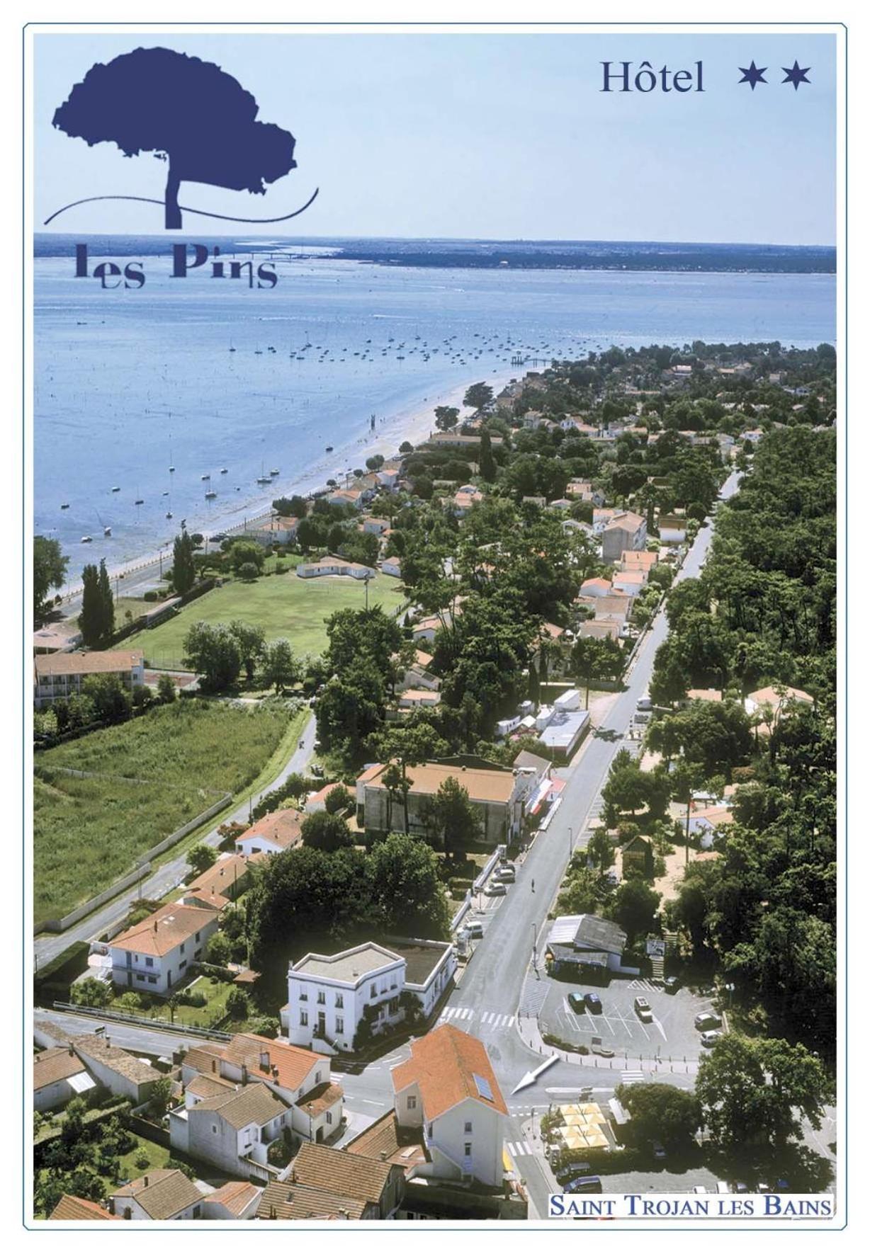 Hotel Les Pins Saint-Trojan-les-Bains Exterior foto